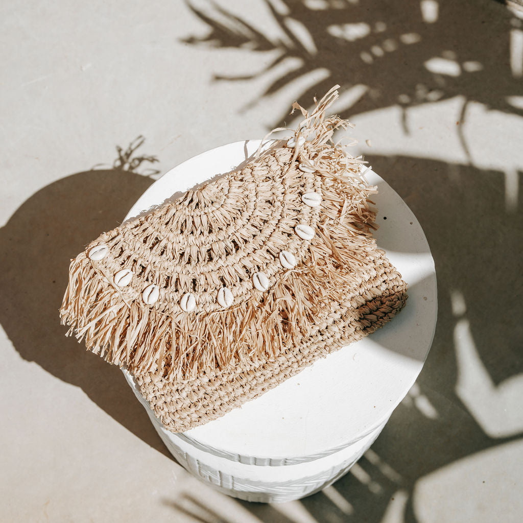 Calypso Cowrie Clutch