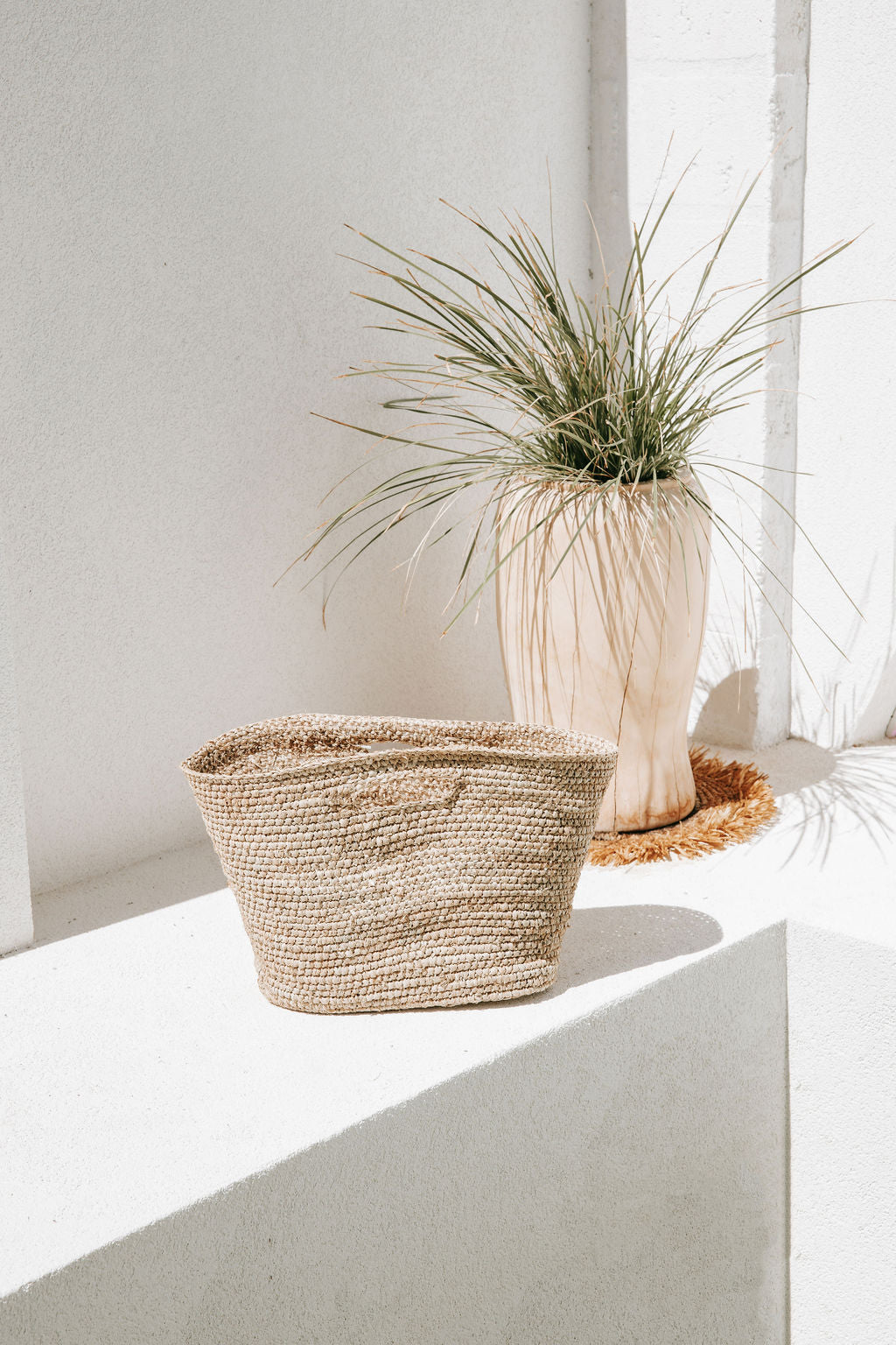 Banks Raffia Bag