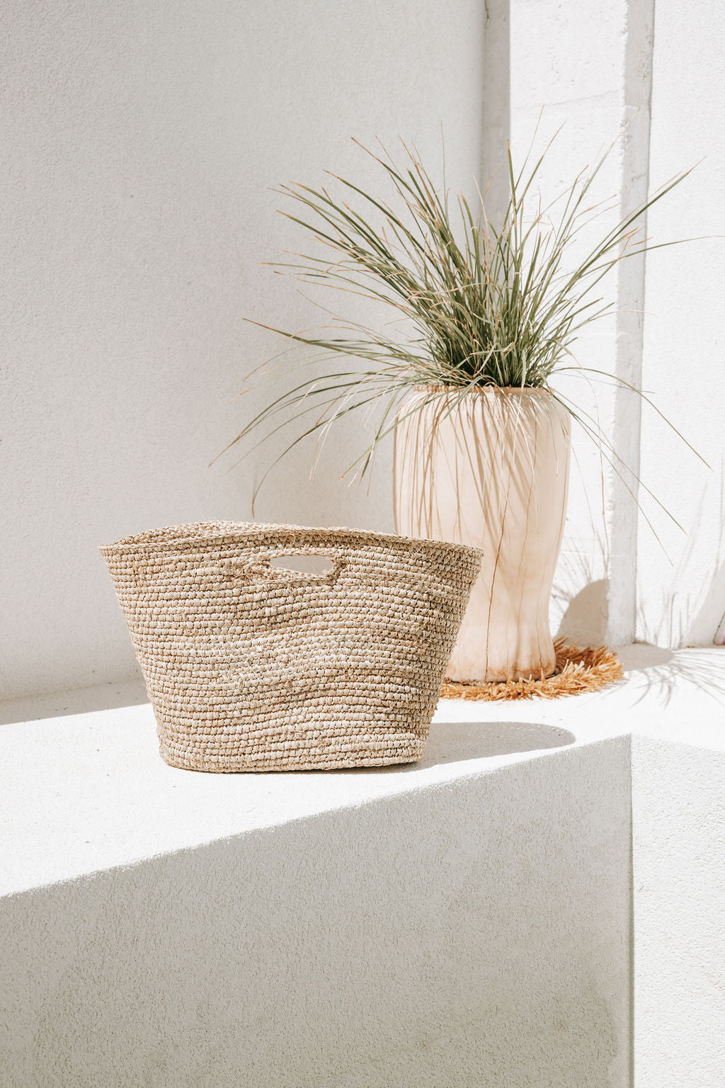 Banks Raffia Bag