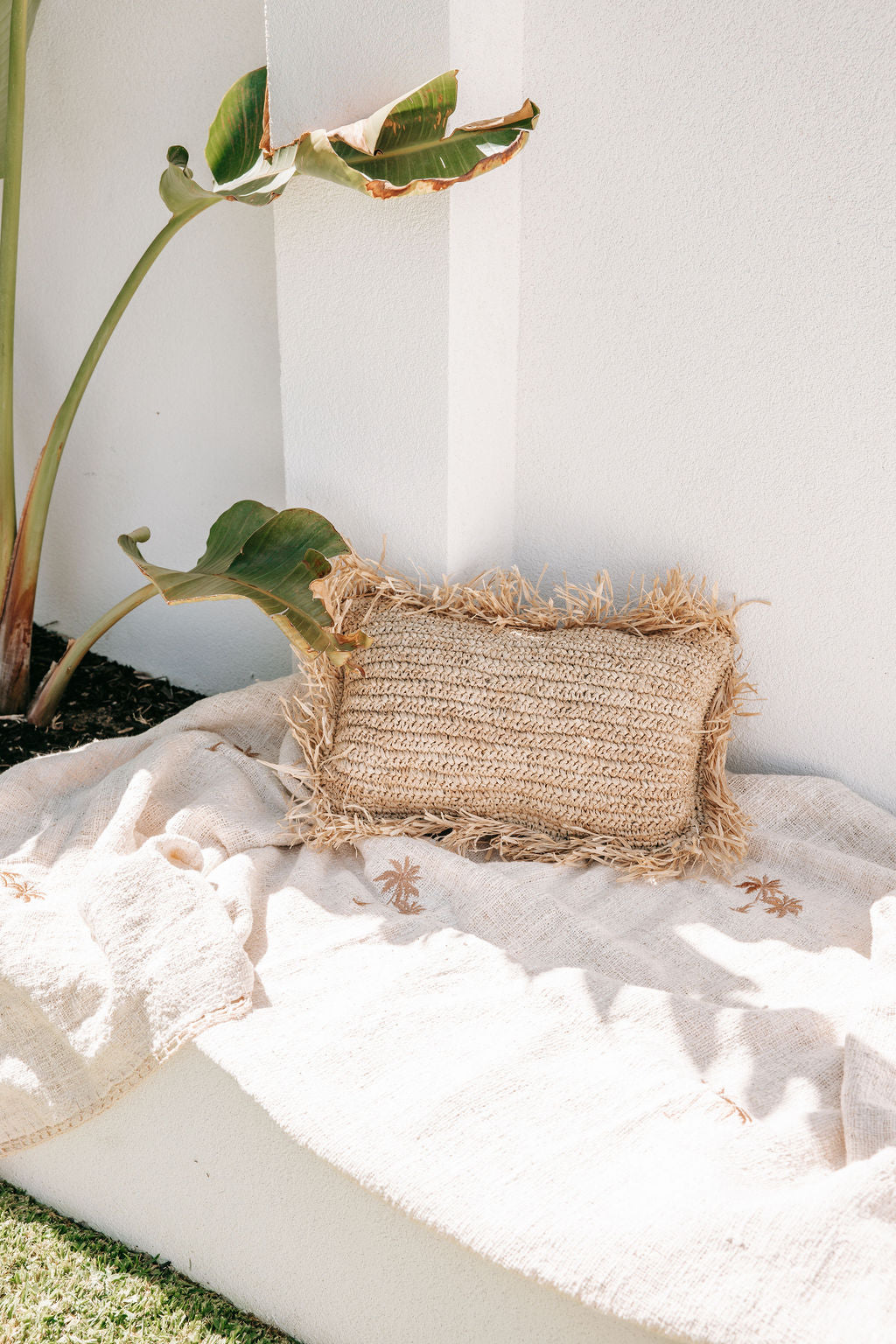 Raffia Cushions covers