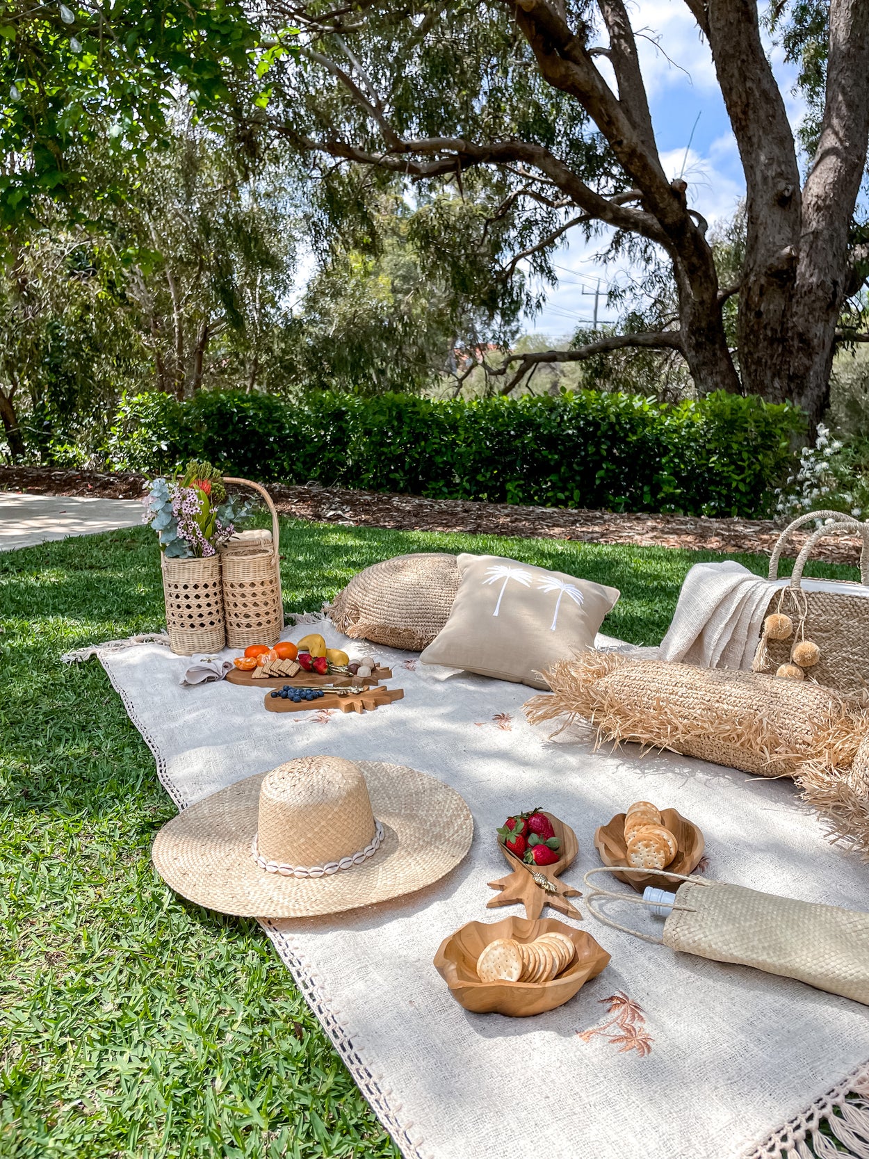 Raffia Cushions covers