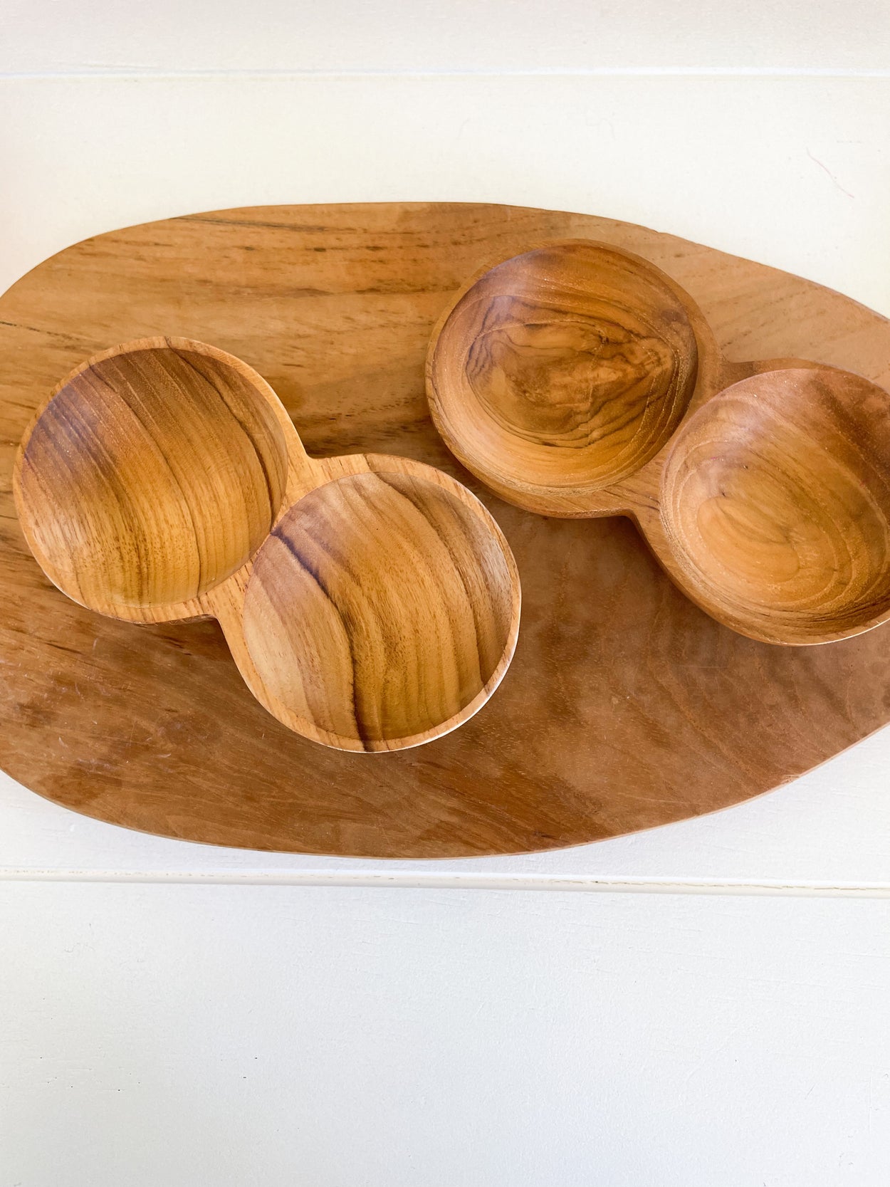 Teak Pinch Pot | Coastal Boho Homewares and Decor