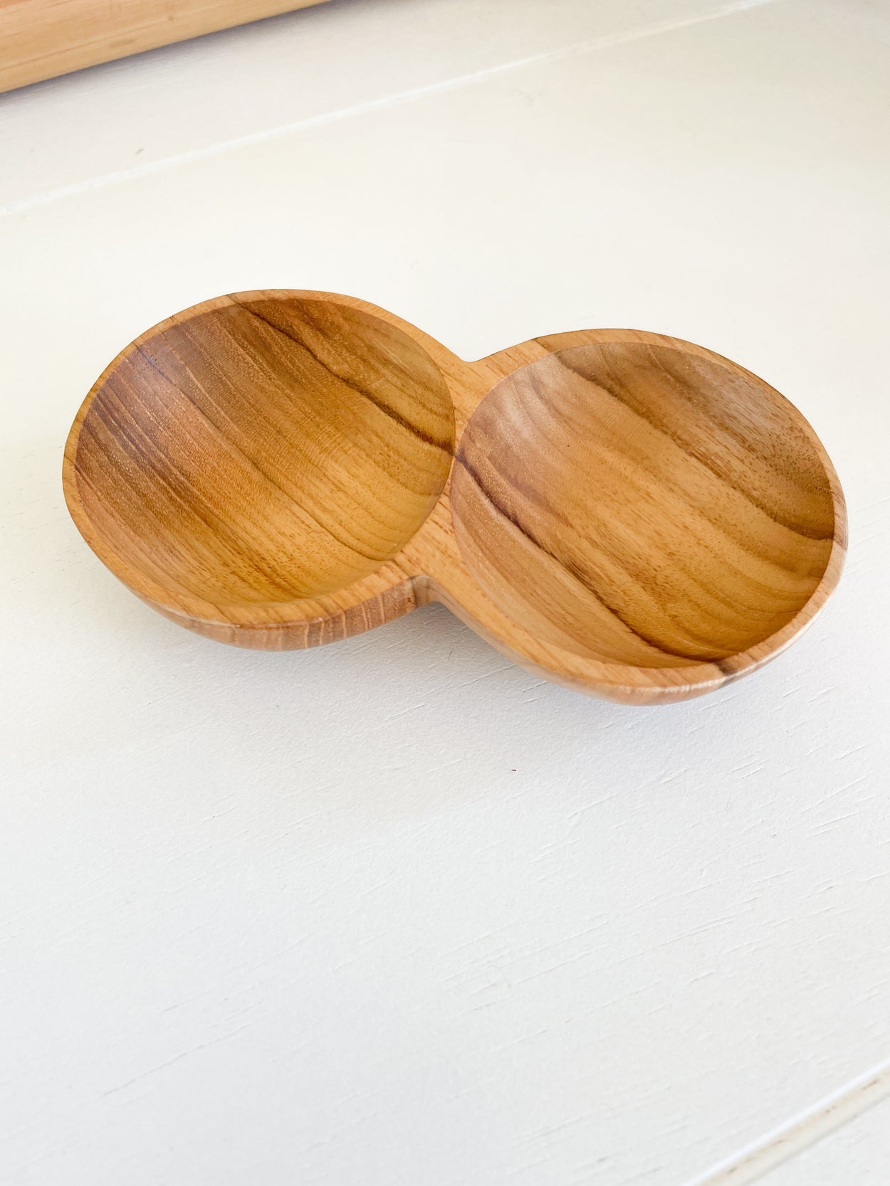 Teak Pinch Pot | Coastal Boho Homewares and Decor