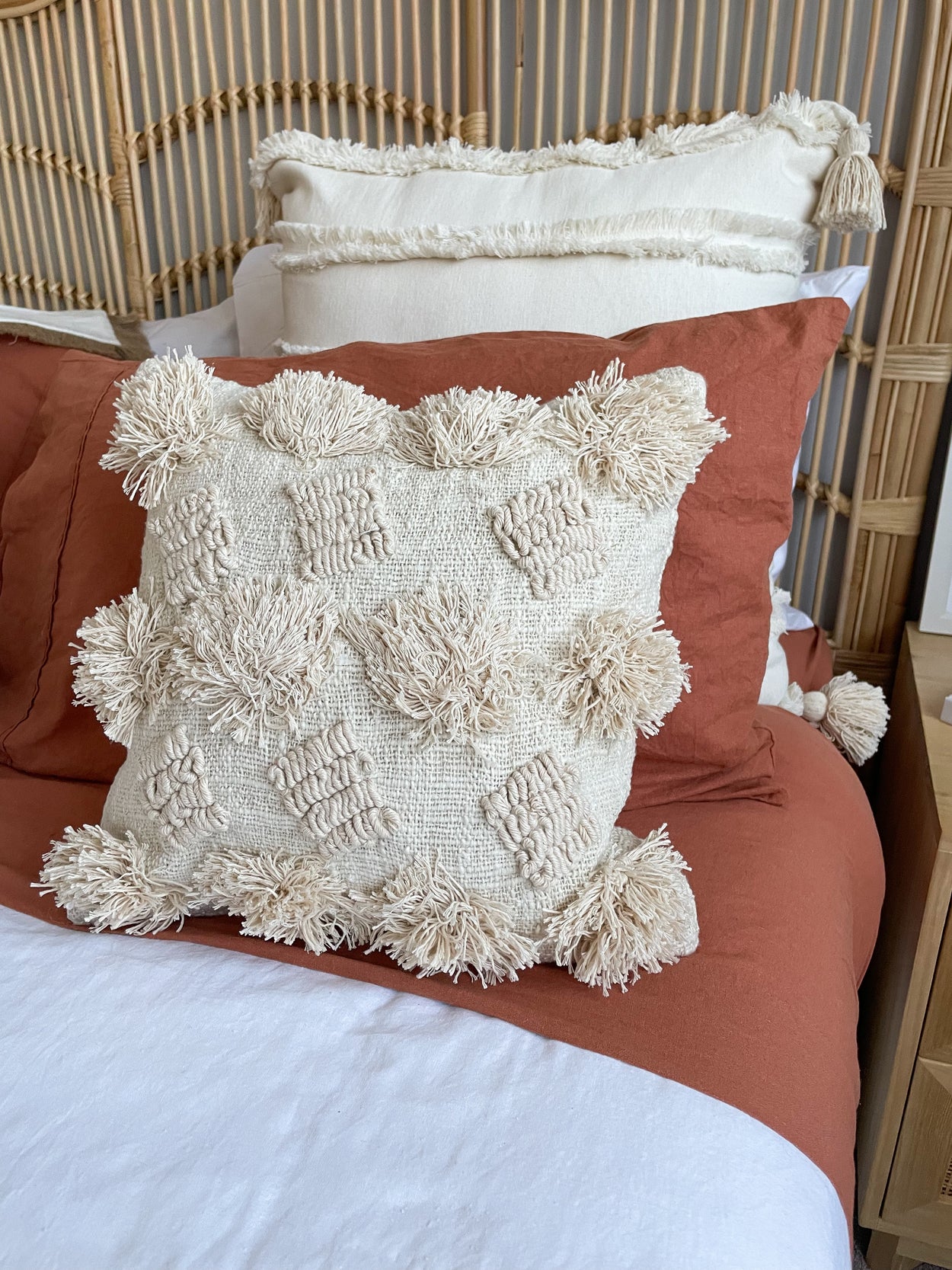 Ruffle Cushion Cover