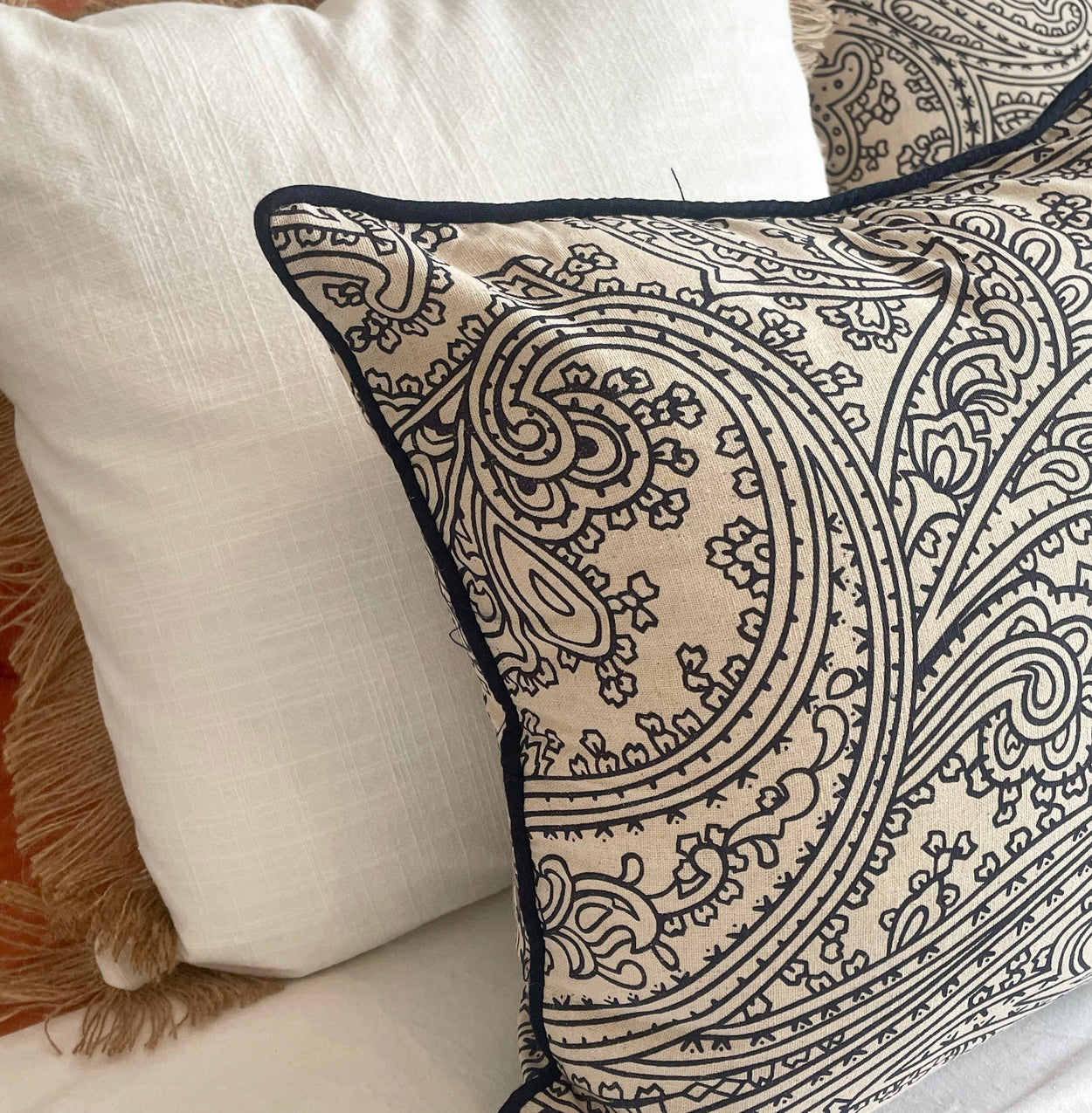 Sudra Cushions with Border