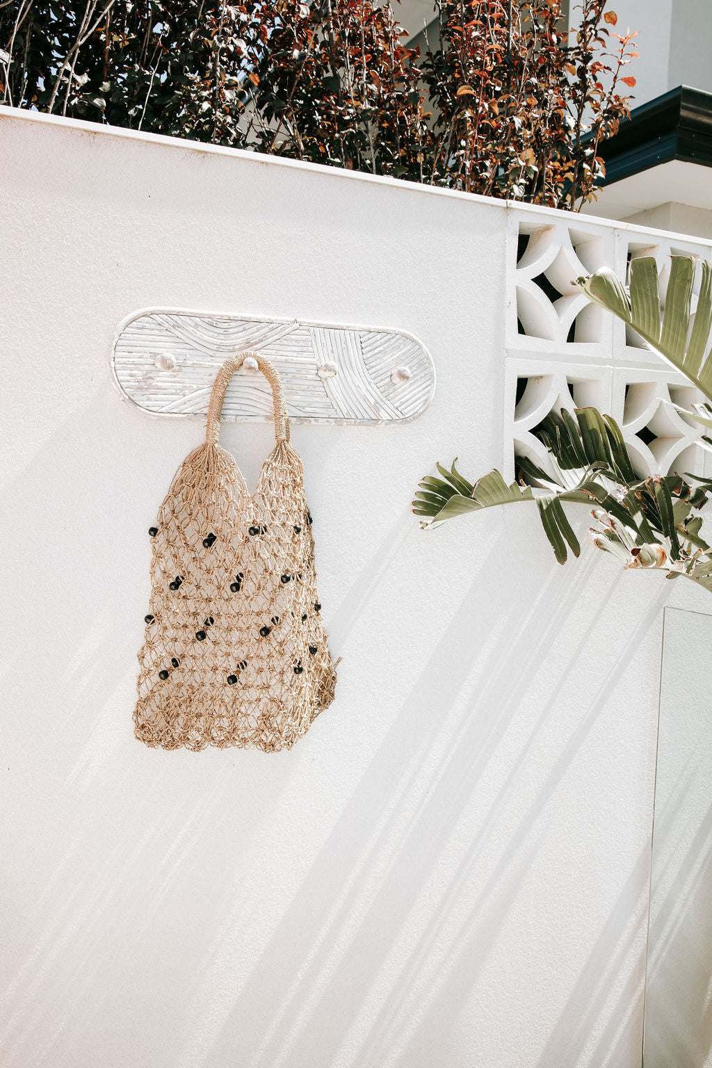 Mykonos Beaded Tote