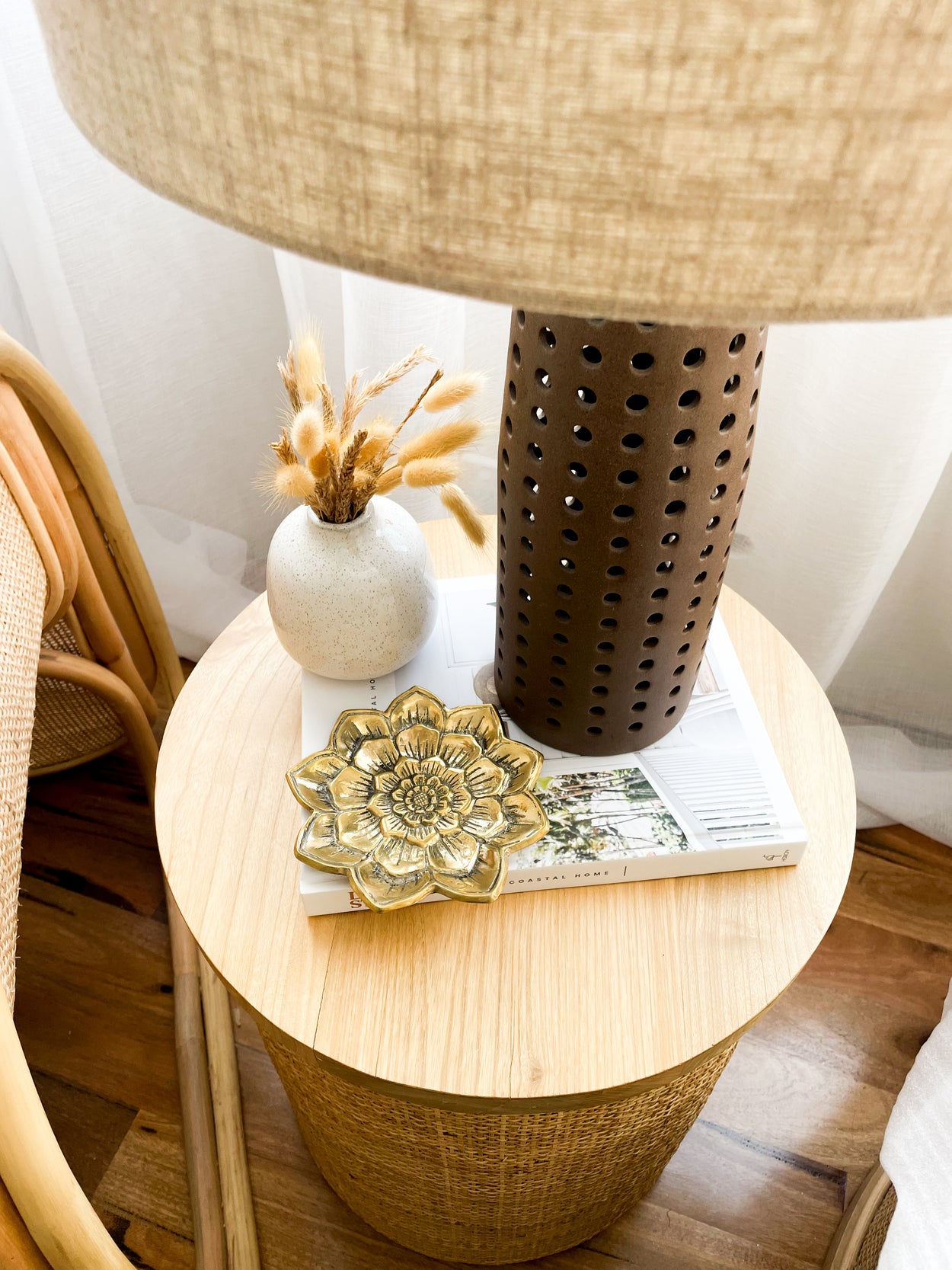 Brass trinket tray