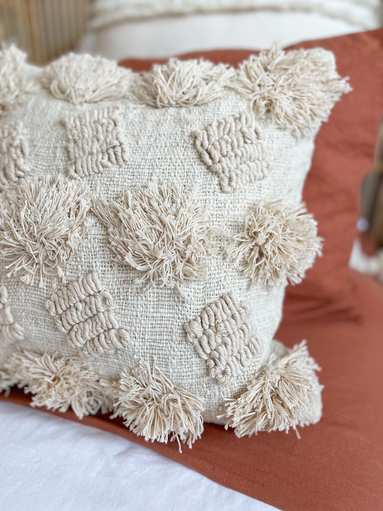 Ruffle Cushion Cover