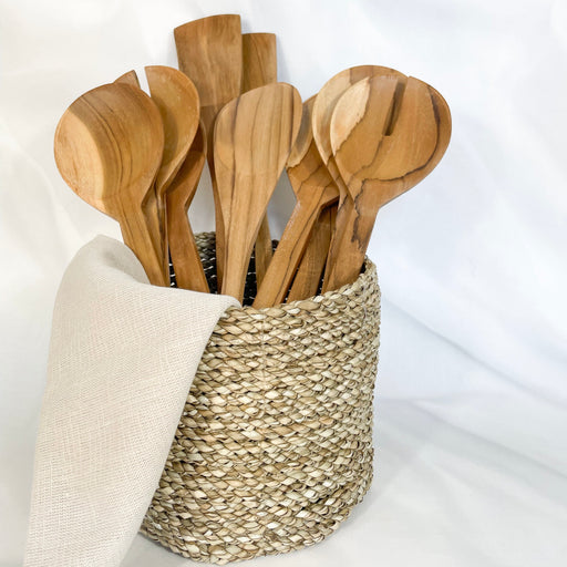 Teak cooking & serving utensils
