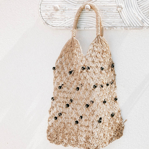 Mykonos Beaded Tote