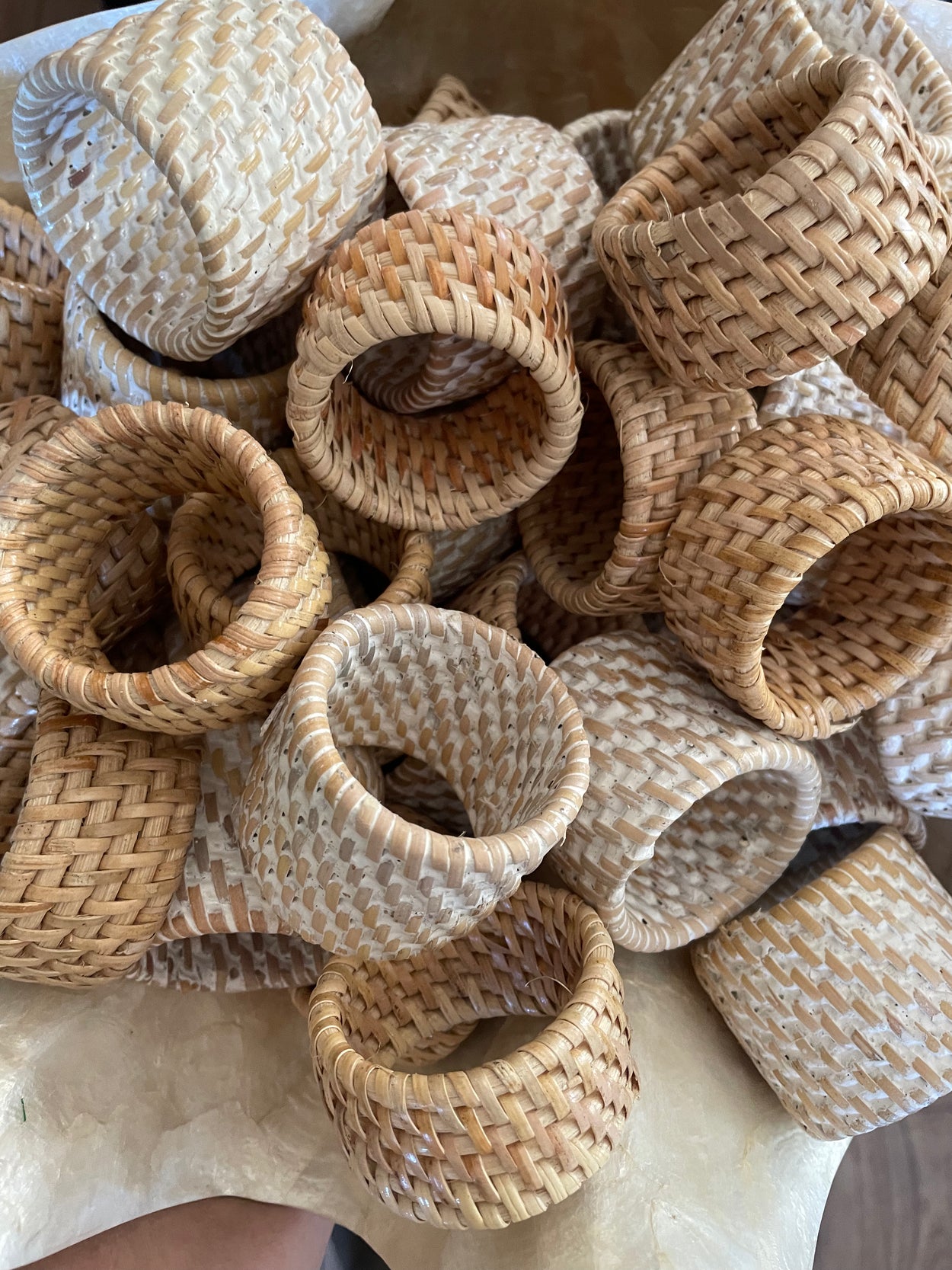 Napkin ring - Rattan