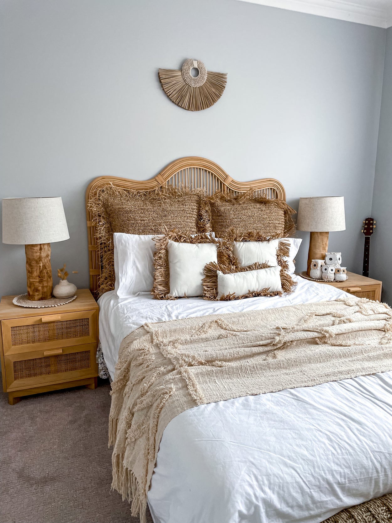 Raffia Cushions covers