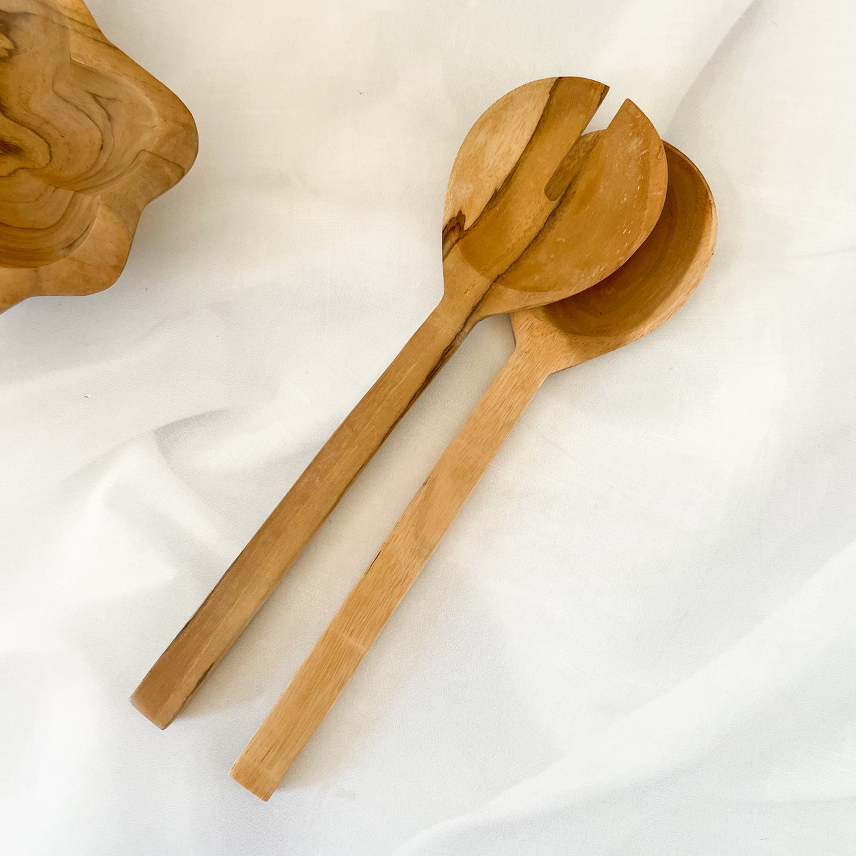 Teak cooking & serving utensils