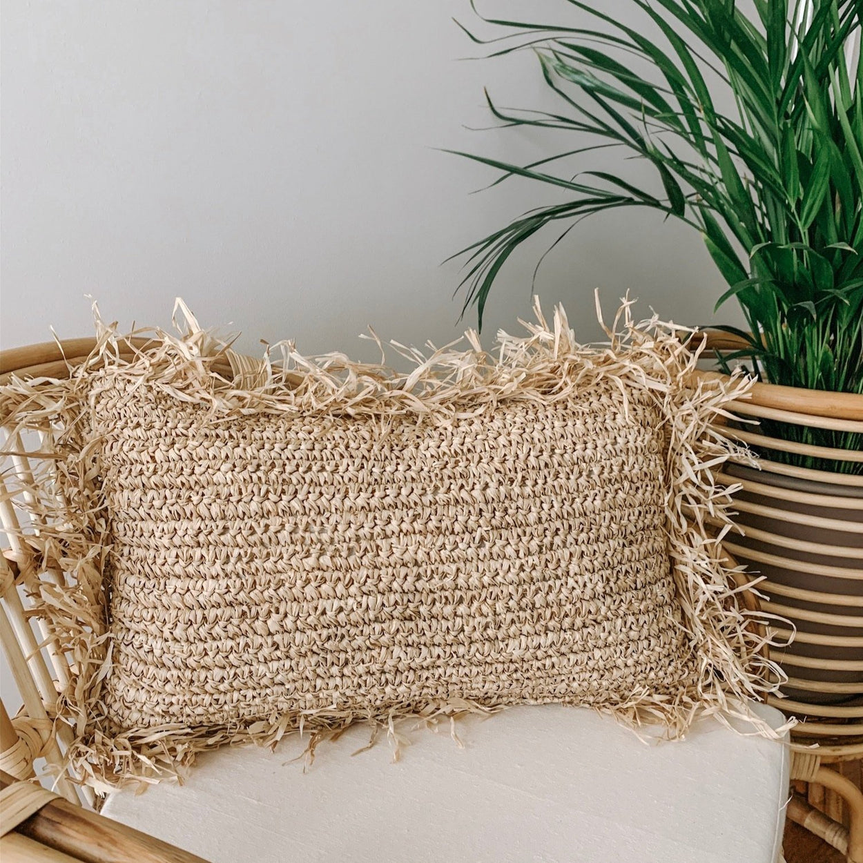 Raffia Cushions covers