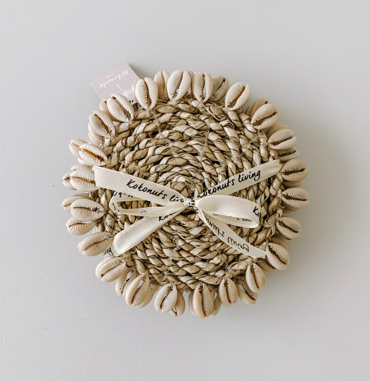 Cowrie Shell Coasters