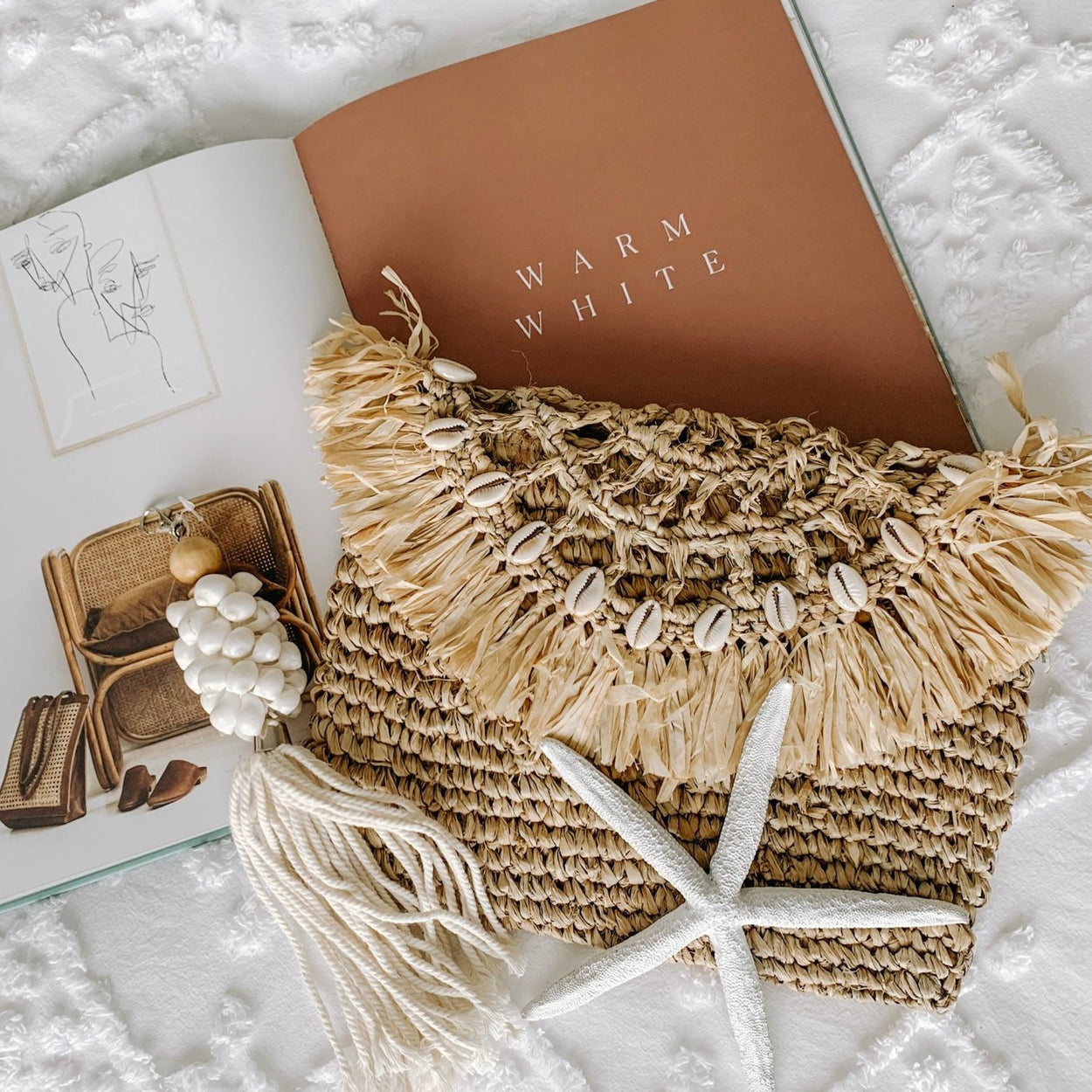 Calypso Cowrie Clutch