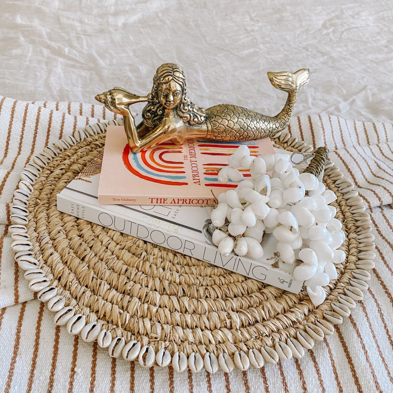 Olive Brass Mermaid