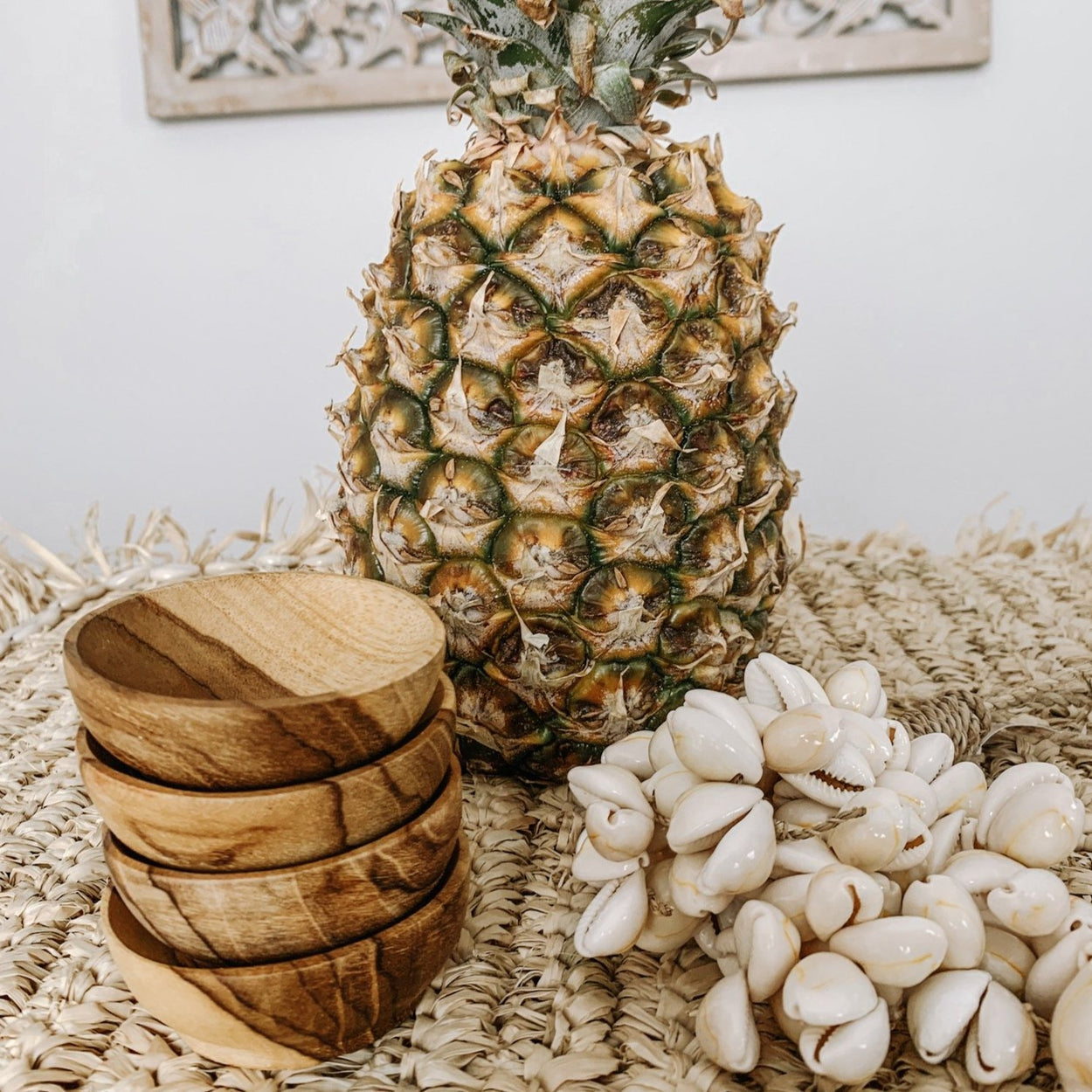Teaki Garnish Bowl