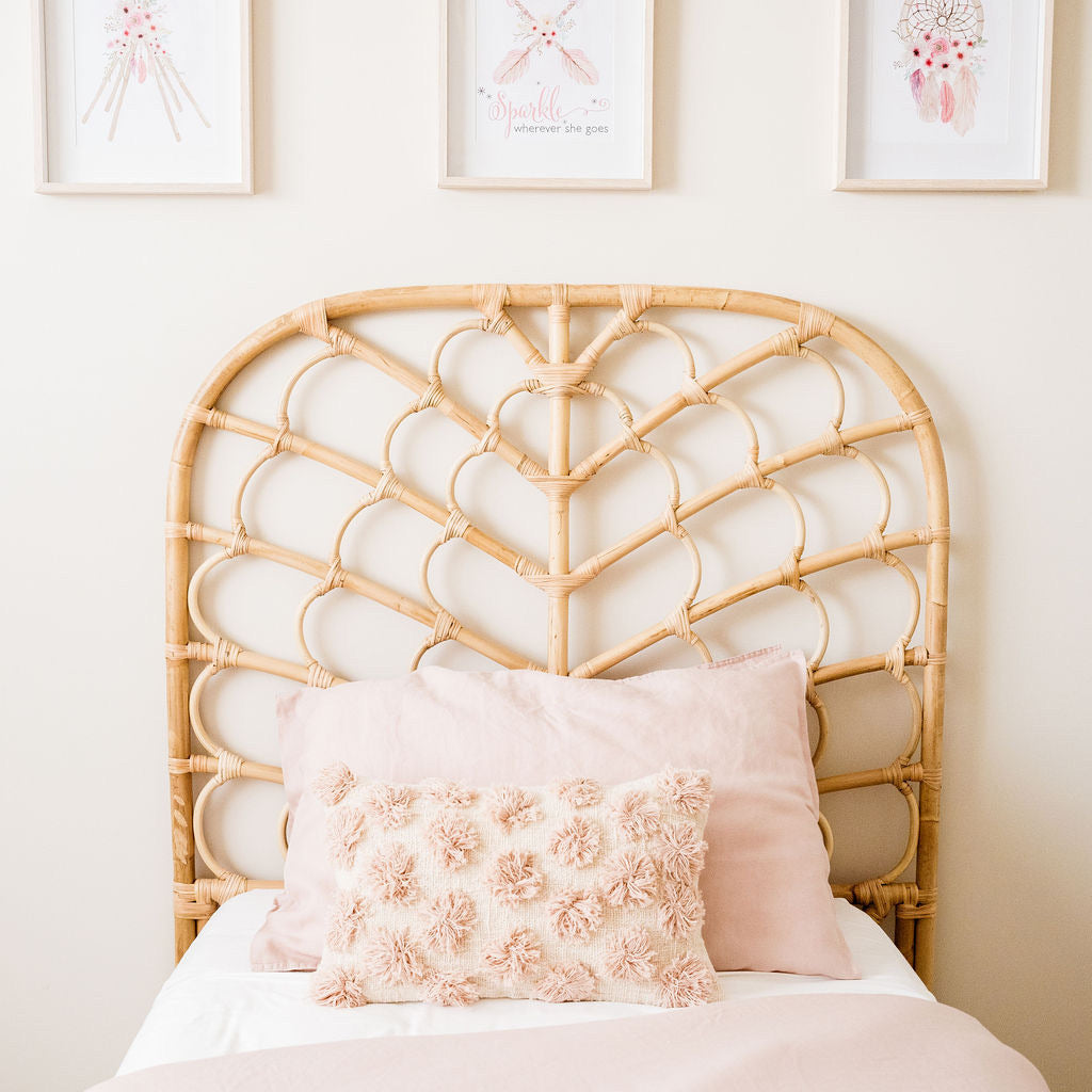 Raffle Cushion Cover- Pink