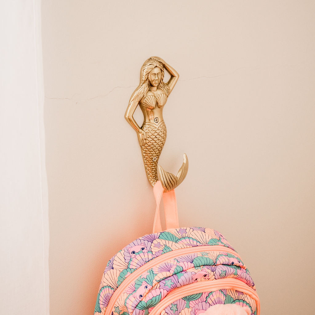 Brass Mermaid Hooks