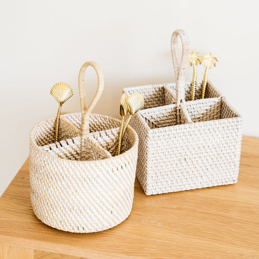 Whitewash Cutlery Caddy