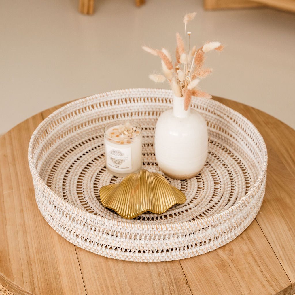 Brass Clam Shell Decor