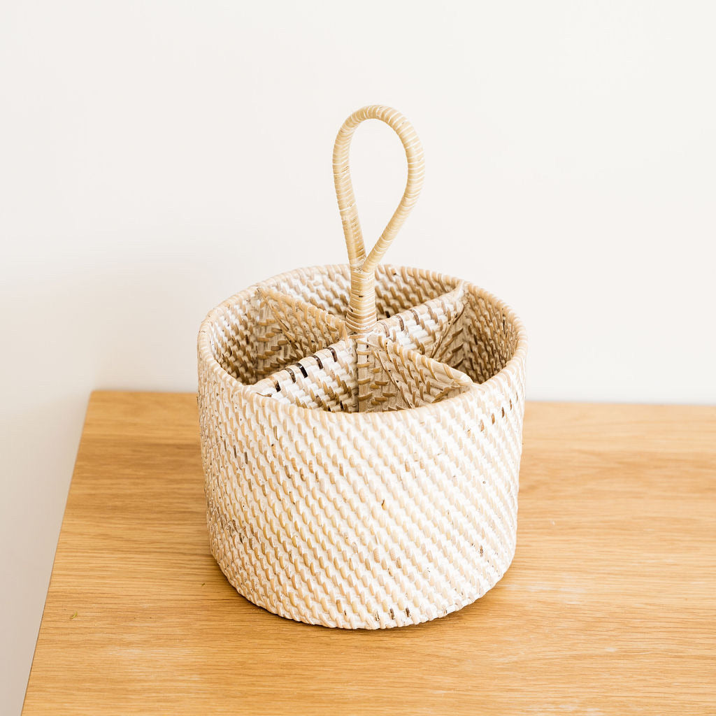 Whitewash Cutlery Caddy