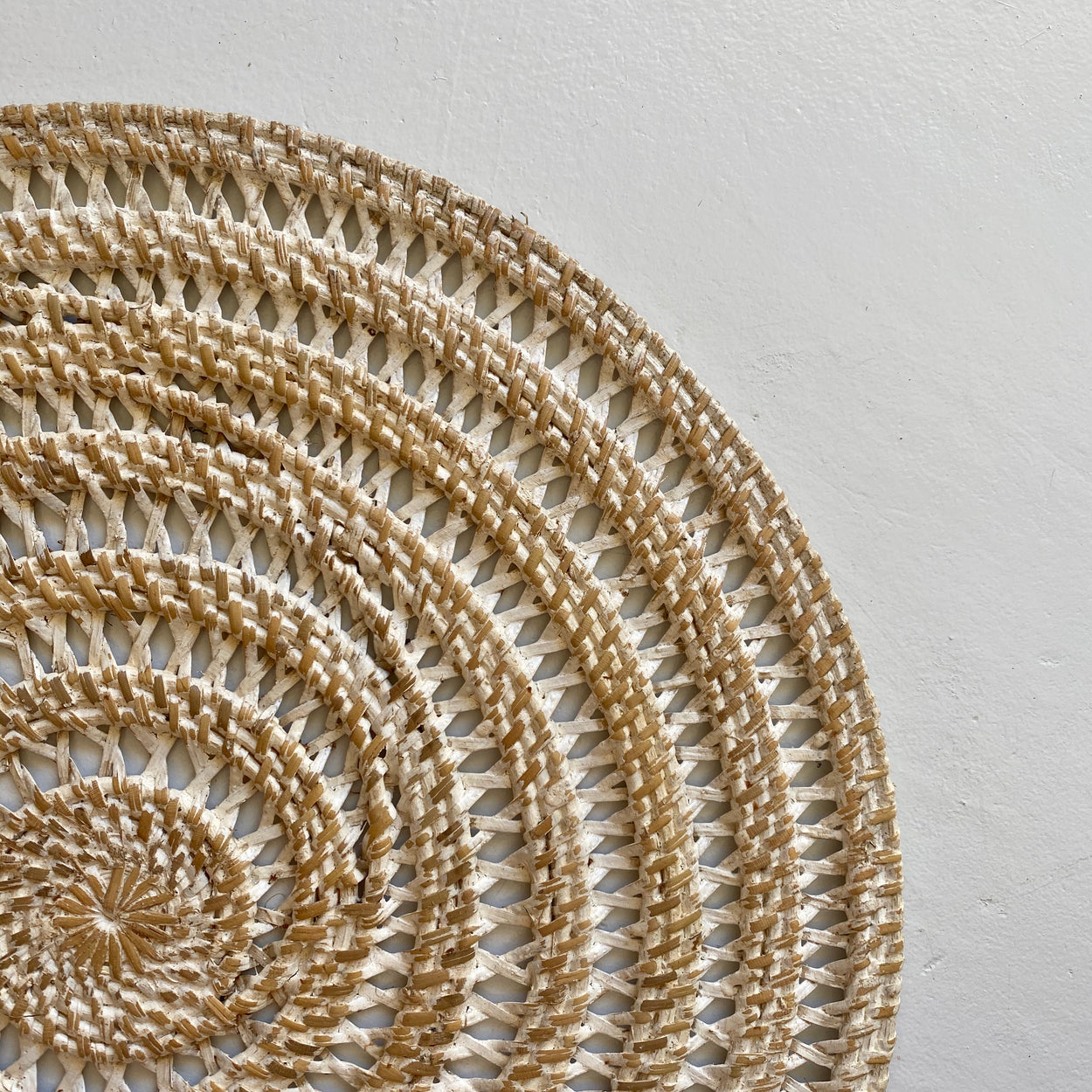 Whitewash Woven Placemat