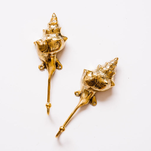Brass Gold Island and Coastal Wall Hooks