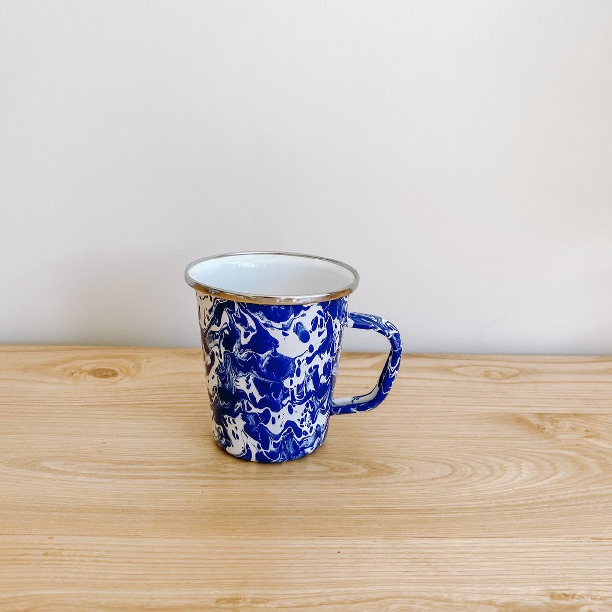 Enamel Latte Mug