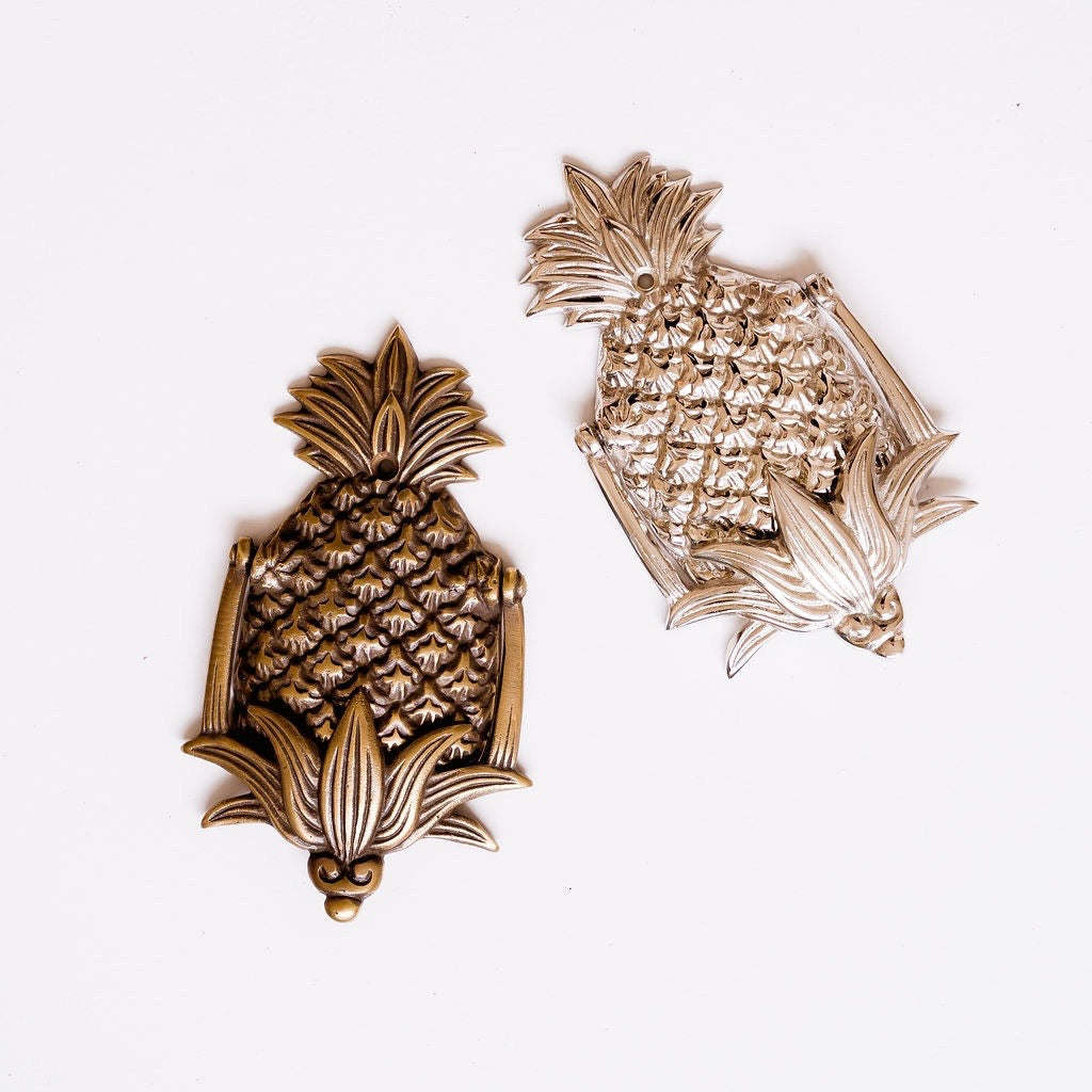 Pineapple Brass Door Knocker