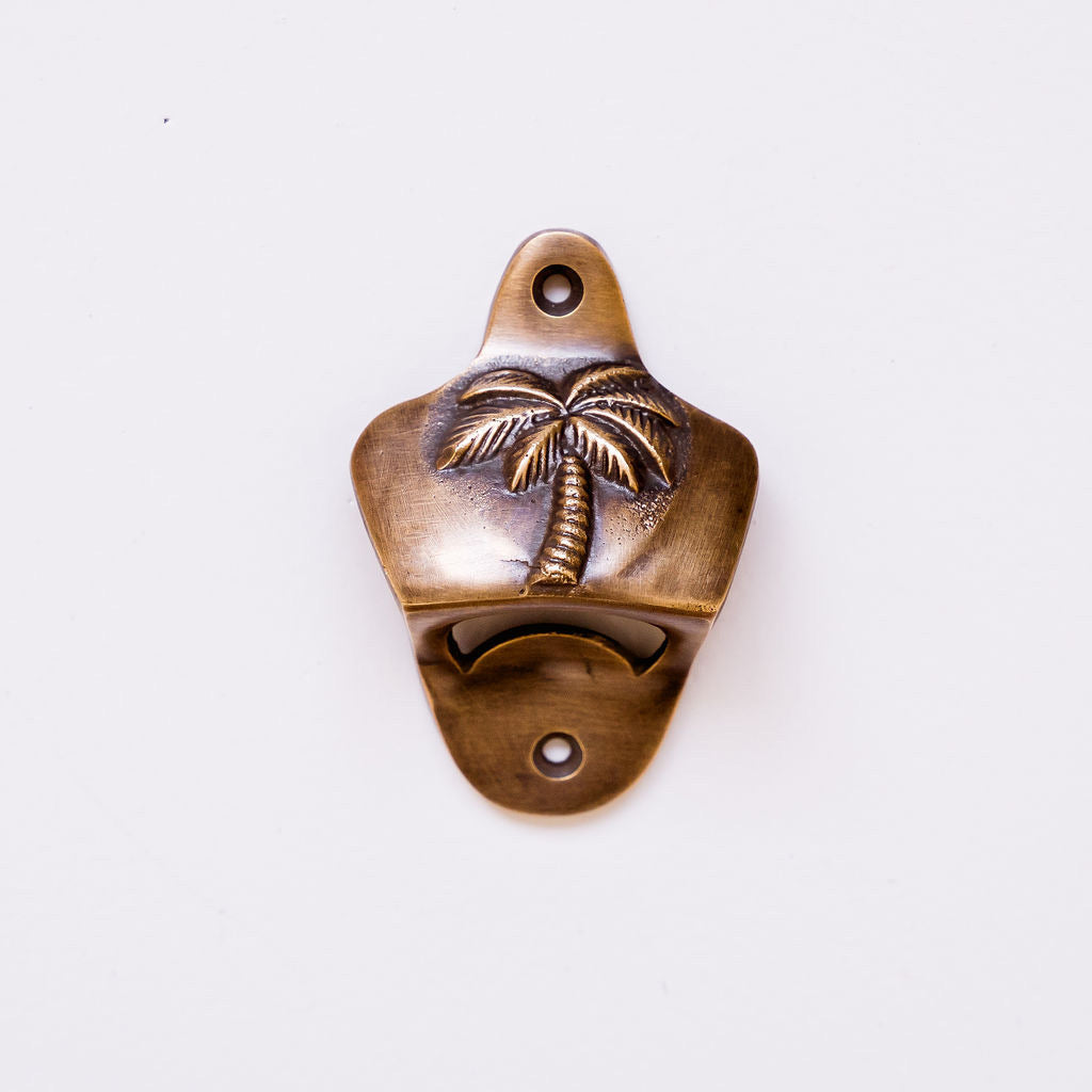 Wall mounted palm Bottle Opener