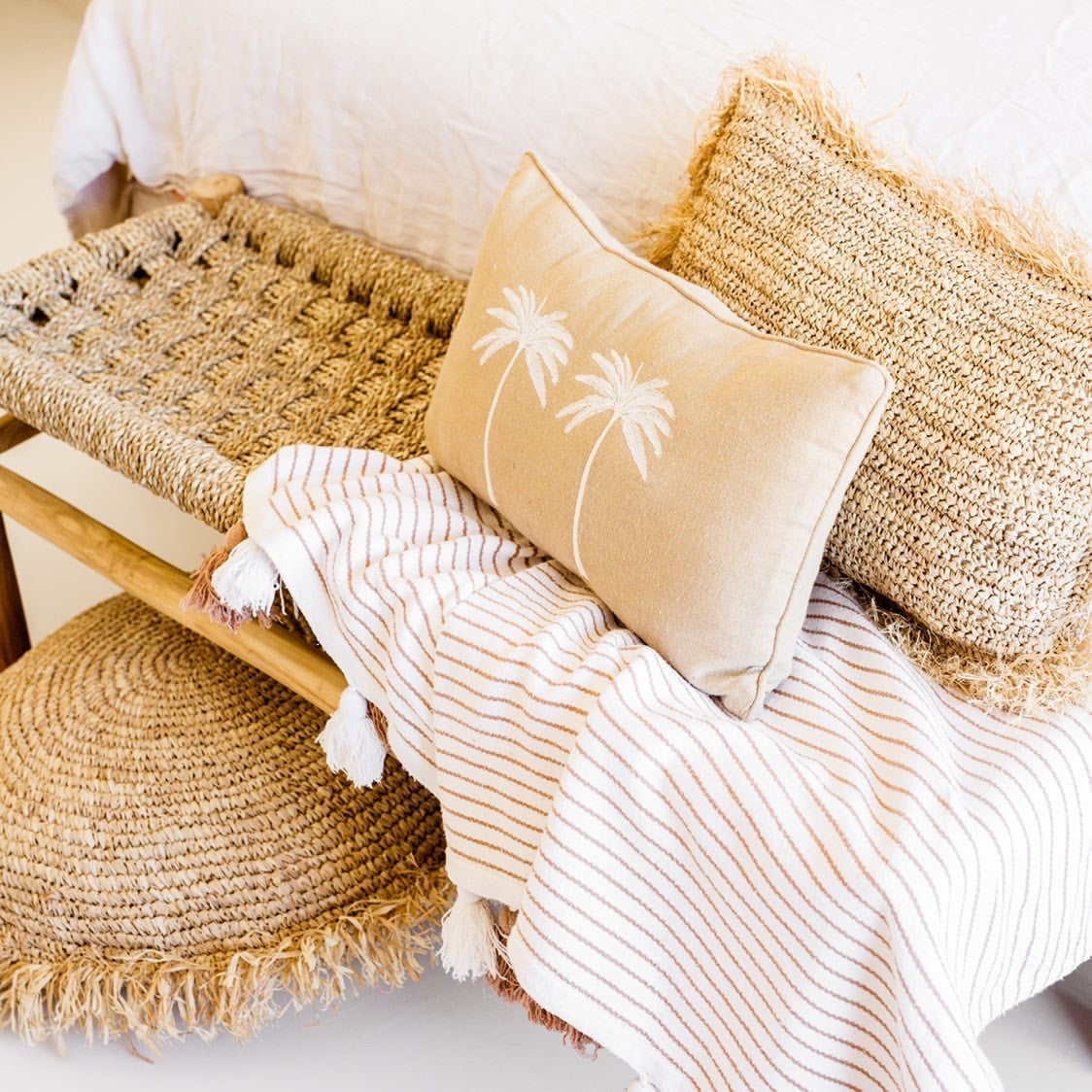 Double Palm Cushion