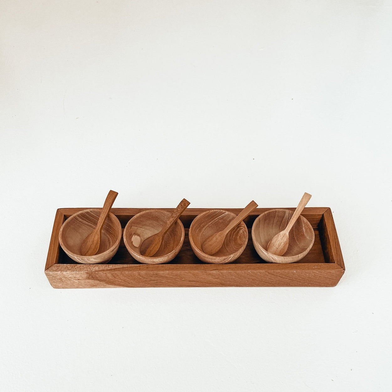 Teaki 4 Dish Condiments