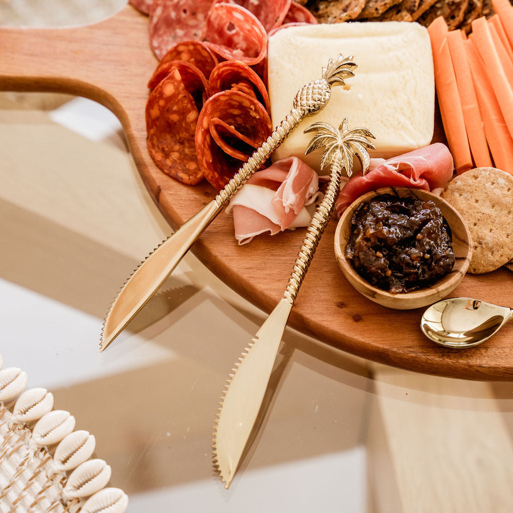 Brass Cheese Knife