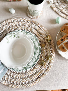 Whitewash Woven Placemat