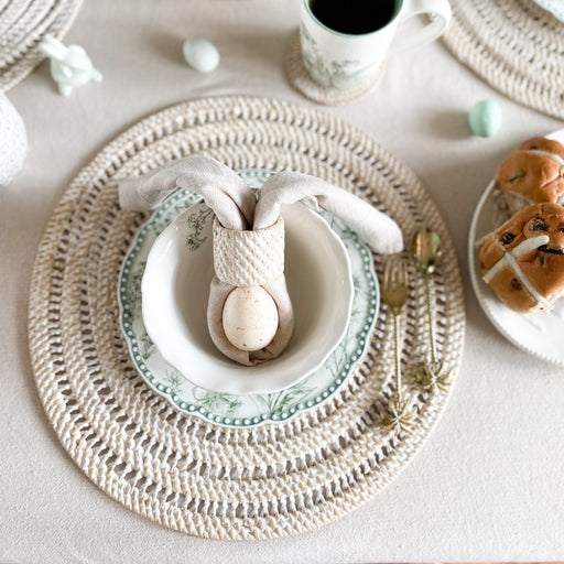 Whitewash Woven Placemat