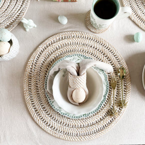 Whitewash Woven Placemat