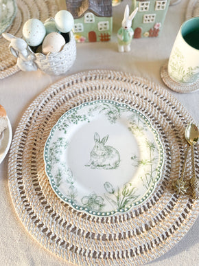Whitewash Woven Placemat