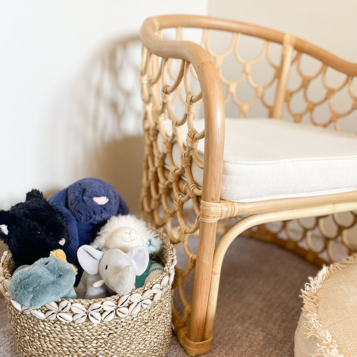 Sirena Mermaid Chair | Coastal kids bedroom decor — kokonuts living