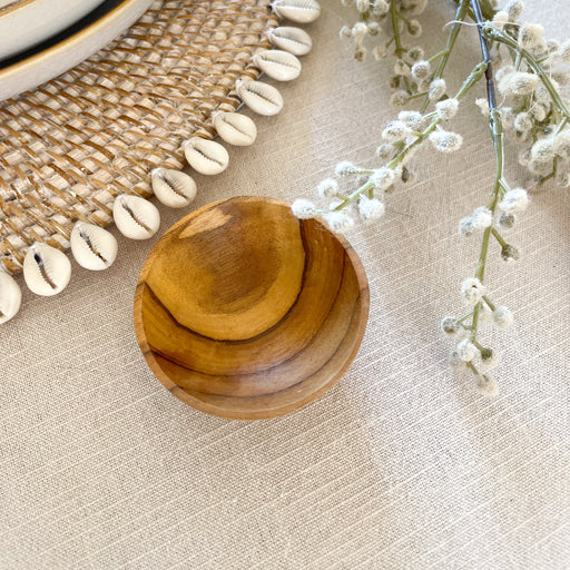 Teaki Garnish Bowl