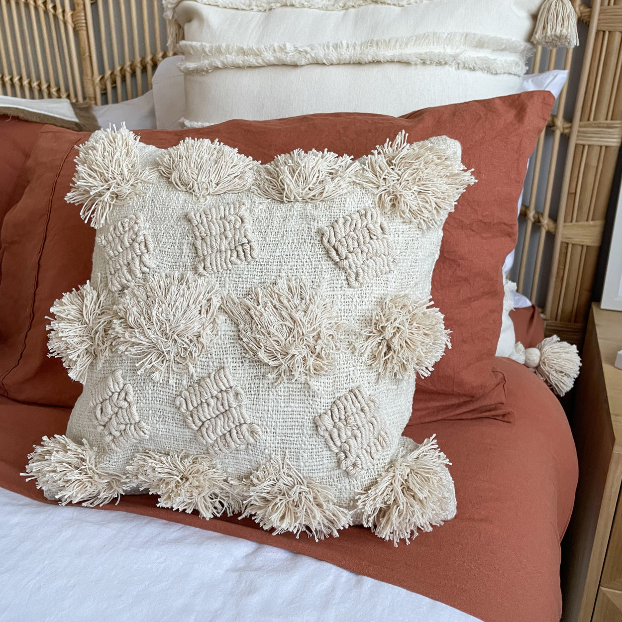 Ruffle Cushion Cover