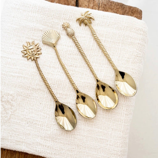 Brass Smoothie Spoon