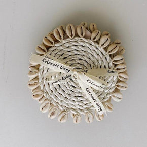 Cowrie Shell Coasters