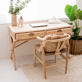 Rattan Desk